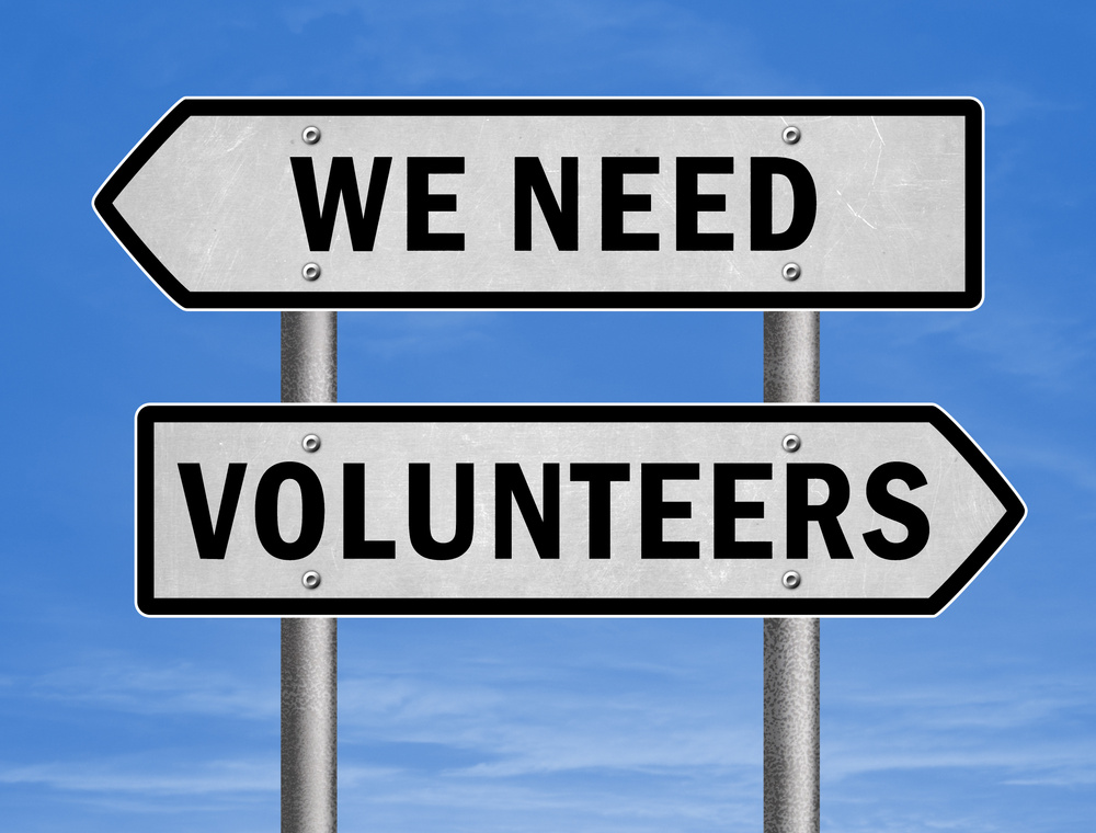 we need volunteers for our team